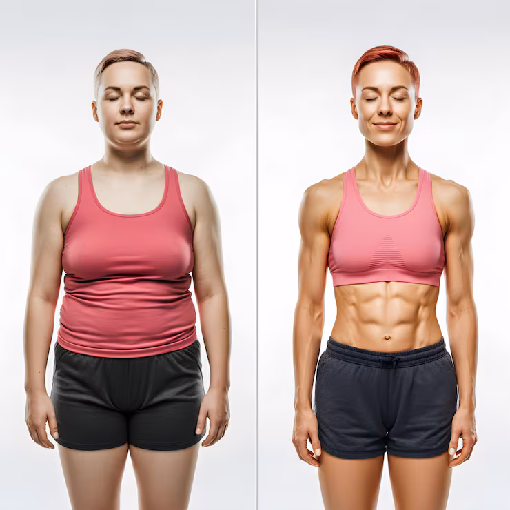 before-after-weight-loss-transformation-comparison-caucasian-american-lady_1281490-10147
